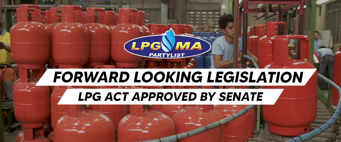 A counterpart bill, LPG Act, has been filed at the House of Representatives by the LPG Marketers Association (LPGMA)